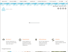 Tablet Screenshot of beldeplanlama.com